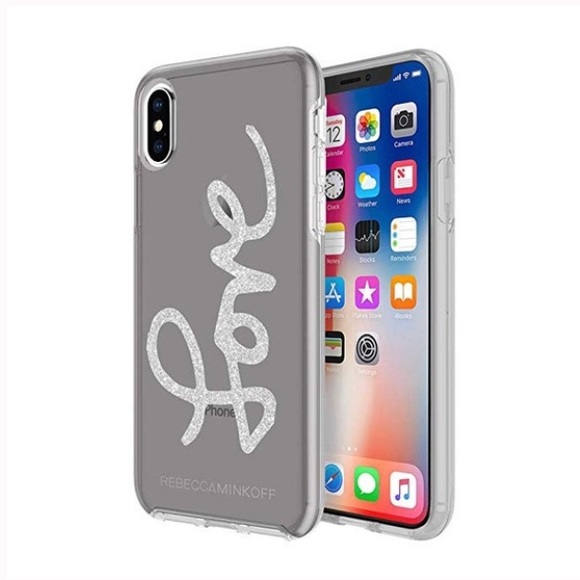 NWT Rebecca minkoff love printed phone case